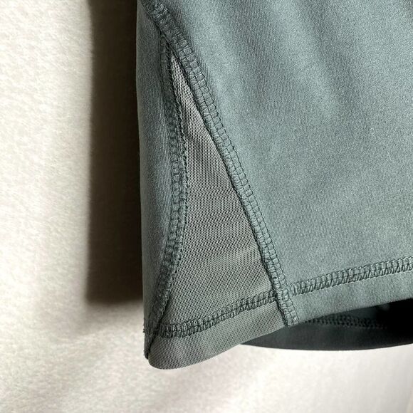 Balance Collection Athletic Workout Spandex Biker Shorts Gym Yoga Green Medium - Picture 5 of 8